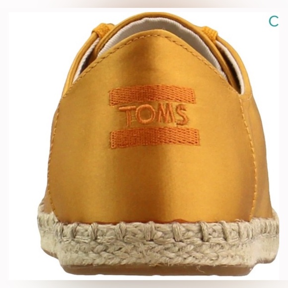 TOMS Lena sunflower satin espadrille sneakers - Picture 3 of 5